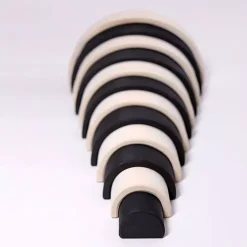 Grimm's Regenboog Stapeltoren Monochroom - 12 Bogen 36 Cm -speelgarages, auto's & voertuigen Winkel grimm s regenboog stapeltoren monochroom 12 bogen 36 cm 1