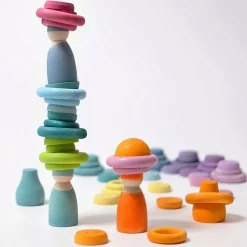 Grimm's Ringen Pastel - 24st 9 Grimm's Ringen Pastel - 24st -speelgarages, auto's & voertuigen Winkel grimm s ringen pastel 3