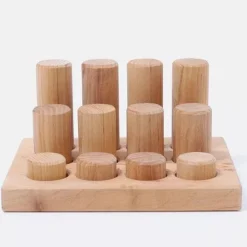 Grimm's Stapelrollers 12st - Naturel 7 Grimm's Stapelrollers 12st - Naturel -speelgarages, auto's & voertuigen Winkel grimm s stapelrollen 12st naturel 1 1