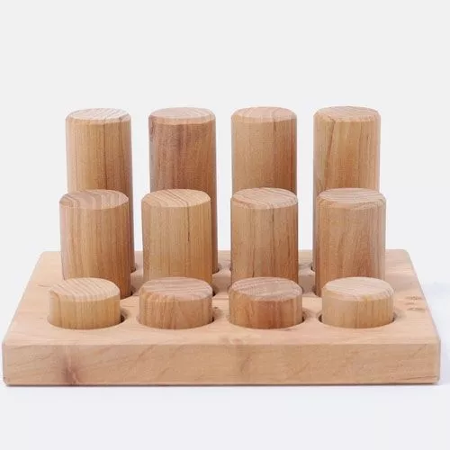 Grimm's Stapelrollers 12st - Naturel 3 Grimm's Stapelrollers 12st - Naturel - Afbeelding 3