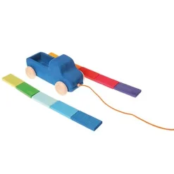 Grimm's Trekfiguur Vrachtwagen Met Lading -speelgarages, auto's & voertuigen Winkel grimm s trekfiguur vrachtwagen met lading 4