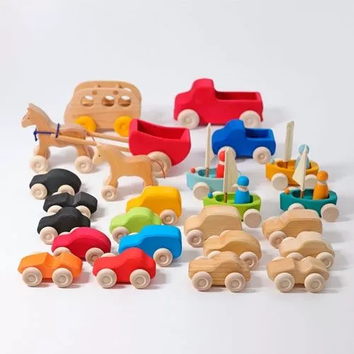 Grimm's Vloot Strand Zeilboten - 4st 2 Grimm's Vloot Strand Zeilboten - 4st - Afbeelding 2