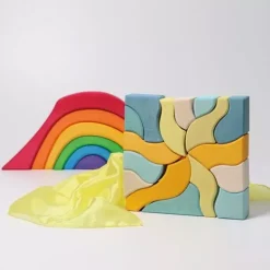 Grimm's Bouwblokken Vier Temperamenten - 61st 18 Grimm's Bouwblokken Vier Temperamenten - 61st -speelgarages, auto's & voertuigen Winkel grimm s bouwblokken vier temperamenten large 4