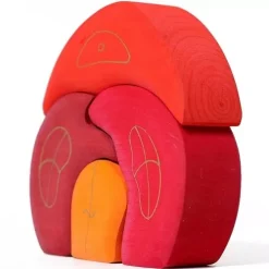 Grimm's Kabouterhuisje Rood 11 Grimm's Kabouterhuisje Rood -speelgarages, auto's & voertuigen Winkel grimm s kabouterhuisje3