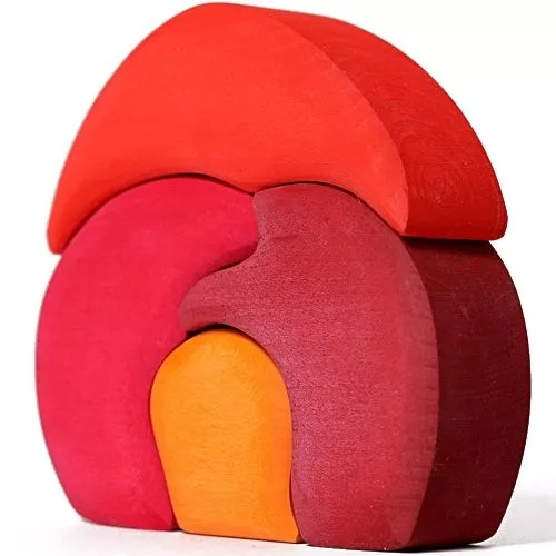 Grimm's Kabouterhuisje Rood 2 Grimm's Kabouterhuisje Rood - Afbeelding 2