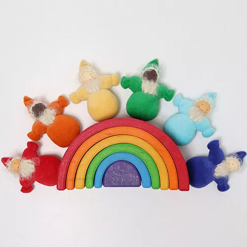 Grimm's Kabouters Regenboog - 6st 2 Grimm's Kabouters Regenboog - 6st - Afbeelding 2