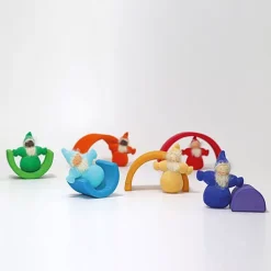 Grimm's Kabouters Regenboog - 6st 7 Grimm's Kabouters Regenboog - 6st -speelgarages, auto's & voertuigen Winkel grimm s kabouters regenboog 6st 4