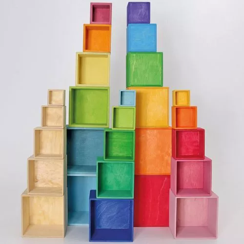 Grimm's Kubussen Klein - Lollipop 3 Grimm's Kubussen Klein - Lollipop - Afbeelding 3