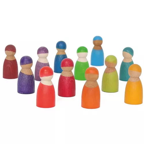 Grimm's Popjes Vrienden Regenboog - 12 St 9 Grimm's Popjes Vrienden Regenboog - 12 St - Afbeelding 9