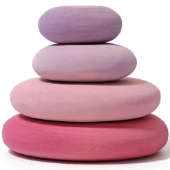 Grimm's Stapelset Kiezelstenen - Roze