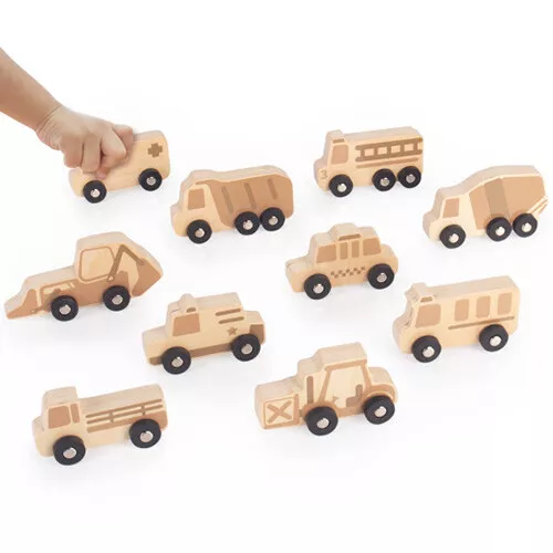 Guidecraft Voertuigen - 10st 2 Guidecraft Voertuigen - 10st - Afbeelding 2