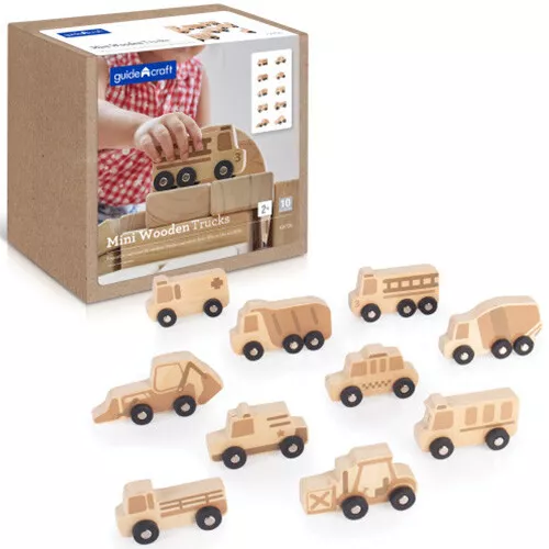 Guidecraft Voertuigen - 10st 1 Guidecraft Voertuigen - 10st