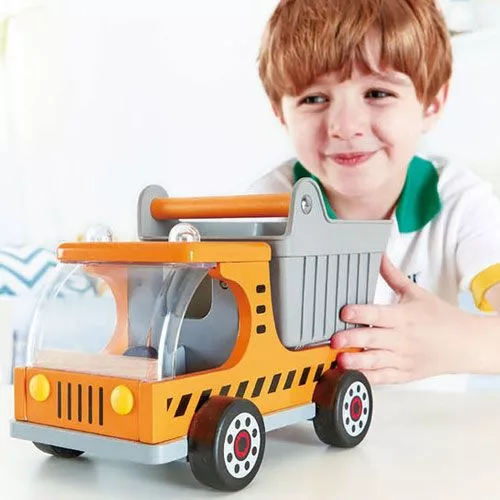 Hape Houten Kiepwagen 2 Hape Houten Kiepwagen - Afbeelding 2