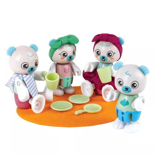 Hape Poppenhuis Familie - Ijsbeer 1 Hape Poppenhuis Familie - Ijsbeer