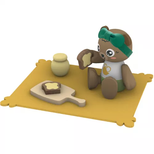 Hape Poppenhuis Picknickset - 14-delig 4 Hape Poppenhuis Picknickset - 14-delig - Afbeelding 4