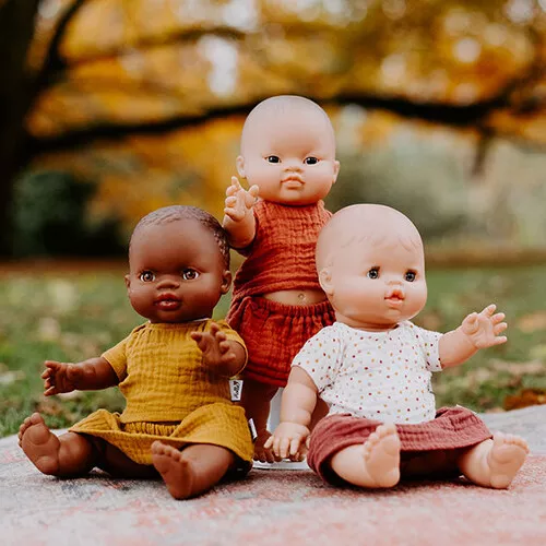 Paola Reina Pop Hollie Poppenkleding Rok En Shirt - Terra - 34 Cm 2 Paola Reina Pop Hollie Poppenkleding Rok En Shirt - Terra - 34 Cm - Afbeelding 2