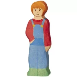 Holztiger Boerenjongen 10 Cm