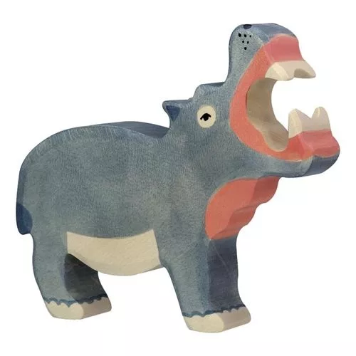 Holztiger Nijlpaard 18 Cm 1 Holztiger Nijlpaard 18 Cm