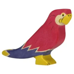 Holztiger Papegaai 7 Cm