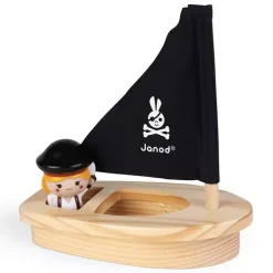 Janod Badspeelgoed Kapitein Melo En Haar Boot -speelgarages, auto's & voertuigen Winkel janod badspeelgoed kapitein melo en haar boot ilovespeelgoed.nl1