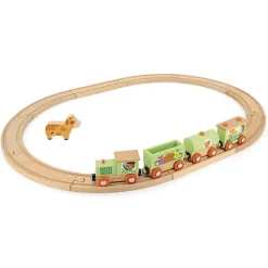 Janod Story Boerderijtrein Met Rails