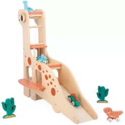 Janod Garage Dino - 50cm -speelgarages, auto's & voertuigen Winkel janod garage dino 50cm 4