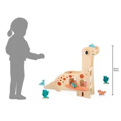 Janod Garage Dino - 50cm -speelgarages, auto's & voertuigen Winkel janod garage dino 50cm 5