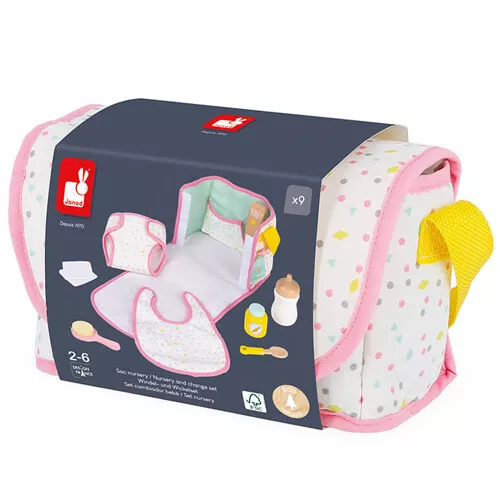Janod Poppen Verzorgingstas 10 Janod Poppen Verzorgingstas - Afbeelding 10
