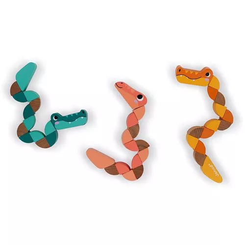 Janod Krokodil Groen 2 Janod Krokodil Groen - Afbeelding 2