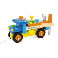 Janod Trekfiguur Vrachtwagen Met Gereedschap 8 Janod Trekfiguur Vrachtwagen Met Gereedschap -speelgarages, auto's & voertuigen Winkel janod trekfiguur vrachtwagen met gereedschap 5022 ilovespeelgoed 3