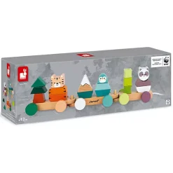 Janod Wwf Trekfiguur Dierentrein -speelgarages, auto's & voertuigen Winkel janod wwf trekfiguur dierentrein 3