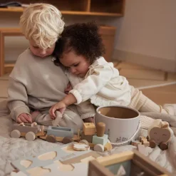 Jollein Blokkentrein Farm 10 Jollein Blokkentrein Farm -speelgarages, auto's & voertuigen Winkel jollein blokkentrein farm 1