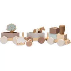 Jollein Blokkentrein Farm 8 Jollein Blokkentrein Farm -speelgarages, auto's & voertuigen Winkel jollein blokkentrein farm 5