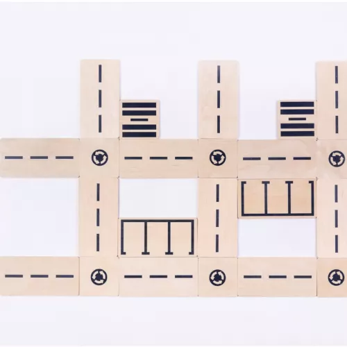 Just Blocks Houten Autoweg - 24st 2 Just Blocks Houten Autoweg - 24st - Afbeelding 2