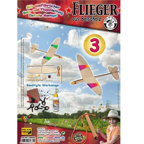 Kids At Work Vliegtuig Nr 3 Katapult 3 Kids At Work Vliegtuig Nr 3 Katapult - Afbeelding 3