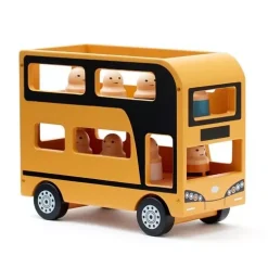 Kids Concept Dubbeldekker Aiden -speelgarages, auto's & voertuigen Winkel kids concept dubbeldekker aiden