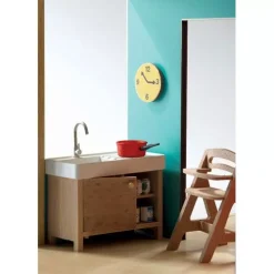 DJECO Speelgoed Djeco Poppenhuis Keuken -speelgarages, auto's & voertuigen Winkel kubus2 1