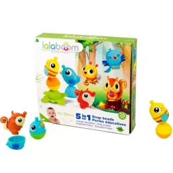 Lalaboom Educatieve Klikkralen Dieren - 25st