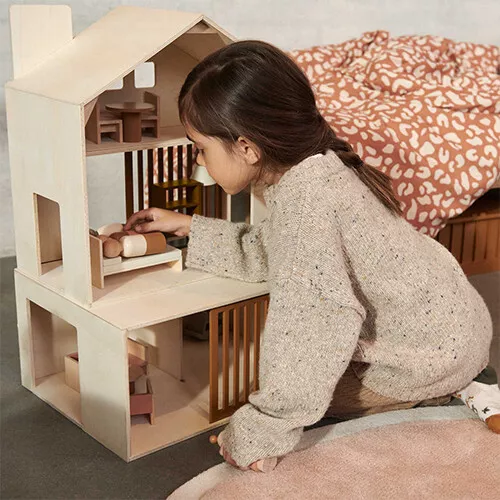 Liewood Poppenhuis Mirabelle - Golden Caramel 5 Liewood Poppenhuis Mirabelle - Golden Caramel - Afbeelding 5