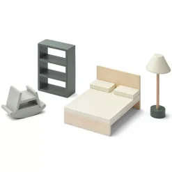 Liewood Poppenhuisslaapkamer Amanda - Hunter Green Mix