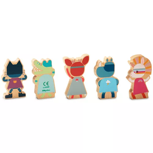 Lilliputiens Dierfiguren Superhelden - 5st 7 Lilliputiens Dierfiguren Superhelden - 5st - Afbeelding 7