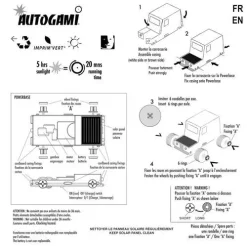 Litogami Bouwpakketje Auto Met Zonnepaneel -speelgarages, auto's & voertuigen Winkel litogami bouwpakket auto met zonnepaneel 1