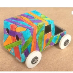 Litogami Bouwpakketje Auto Met Zonnepaneel -speelgarages, auto's & voertuigen Winkel litogami bouwpakket auto met zonnepaneel