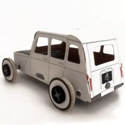 Litogami Bouwpakketje Renault 4L Met Zonnepaneel -speelgarages, auto's & voertuigen Winkel litogami bouwpakketje renault 4l met zonnepaneel 1