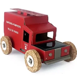 Litogami Bouwpakketje Brandweerauto Met Zonnepaneel