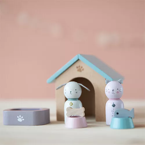 Little Dutch Poppenhuis Huisdieren - 8-delig 2 Little Dutch Poppenhuis Huisdieren - 8-delig - Afbeelding 2