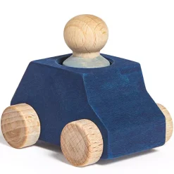 Lubulona Auto Met Poppetje - Blauw