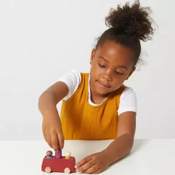 Lubulona Bus Met Poppetjes - Rood 9 Lubulona Bus Met Poppetjes - Rood -speelgarages, auto's & voertuigen Winkel lubulona bus met poppetjes rood 4
