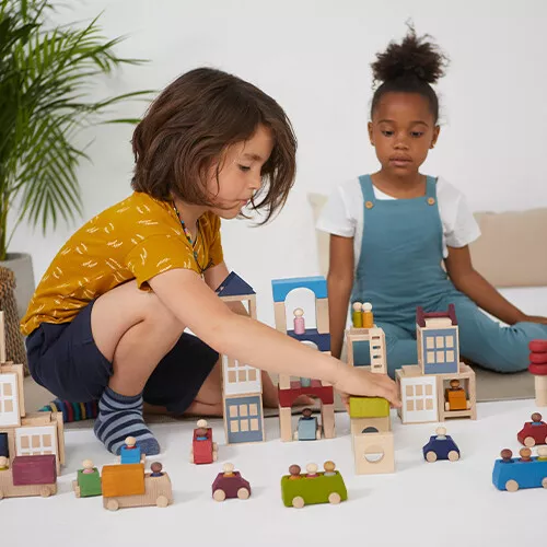 Lubulona Bus Met Poppetjes - Rood 6 Lubulona Bus Met Poppetjes - Rood - Afbeelding 6
