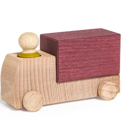 Lubulona Vrachtwagen Met Poppetje - Paars